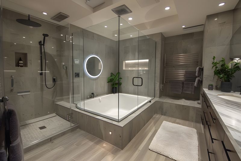 Alcove Tub with Shower